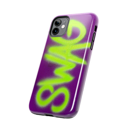"swag pt. 2" airbrush iPhone case