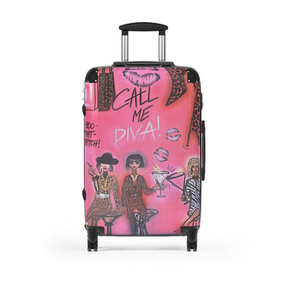 "party diva" airbrush suitcase