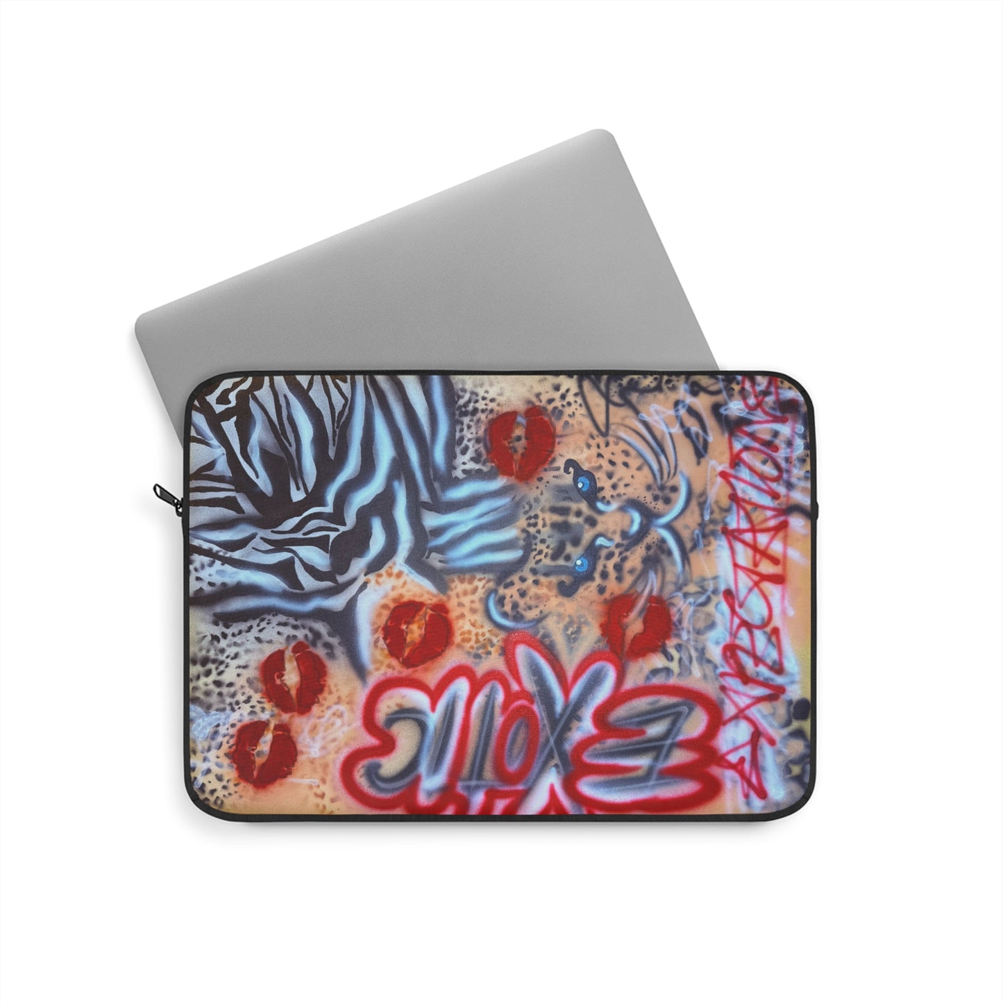 "exotic expectations" airbrush laptop sleeve