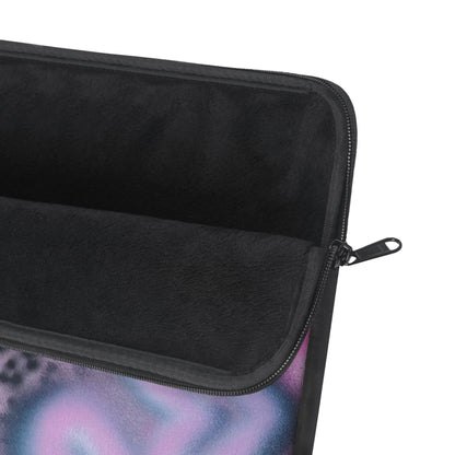 "onyx cheetah" airbrush laptop sleeve