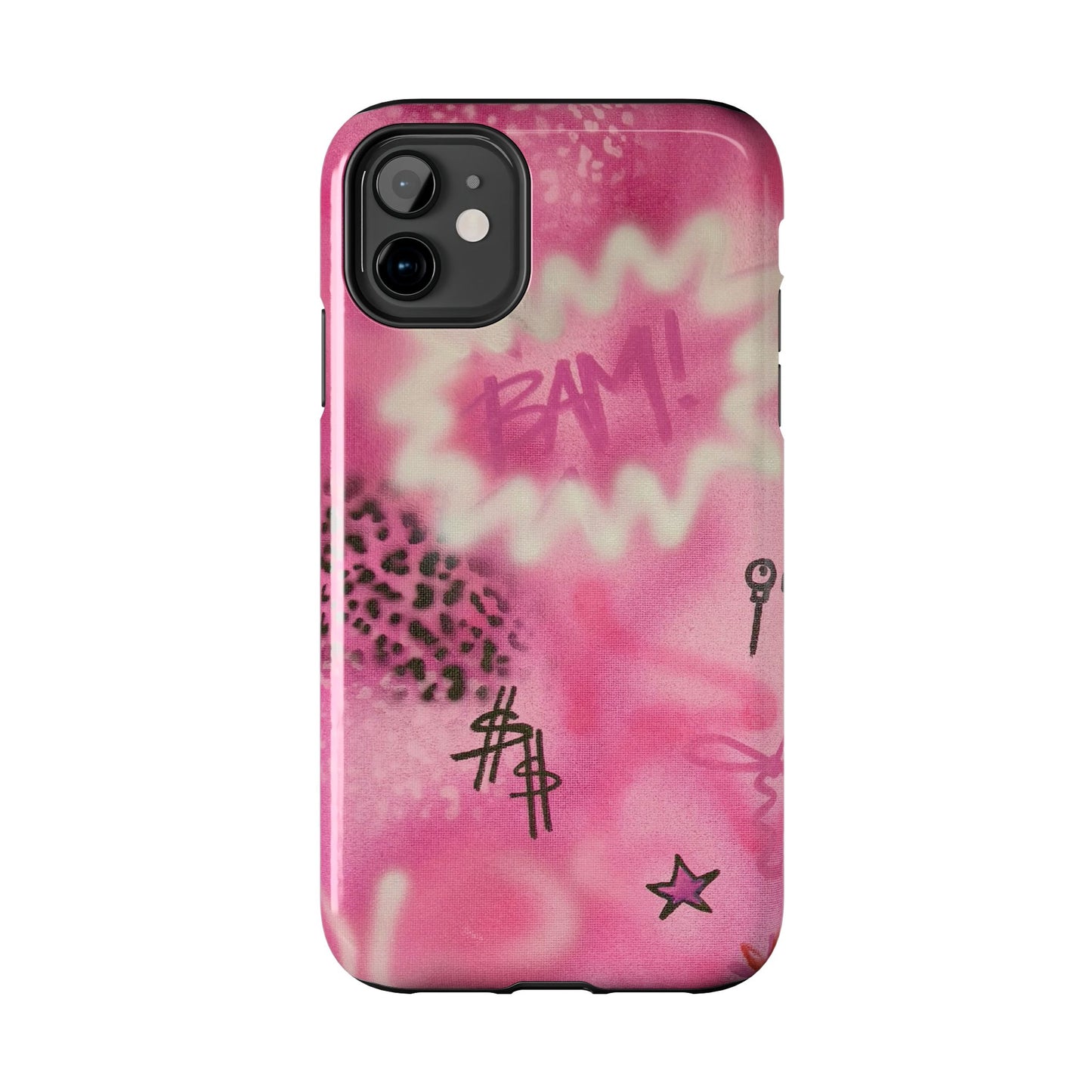 "BAM!" airbrush iPhone case