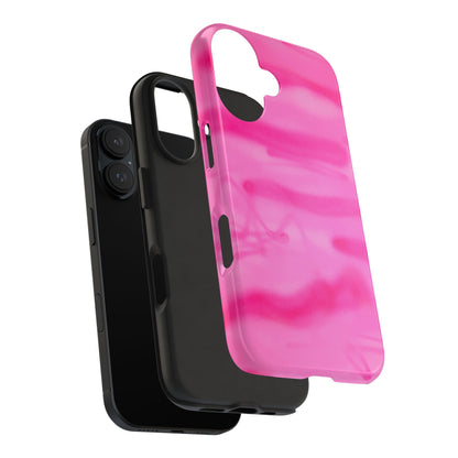 "pink camo" airbrush iPhone case