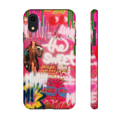 "sweet escape" airbrush iPhone case