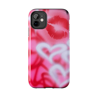 "romantic rush" airbrush iPhone case