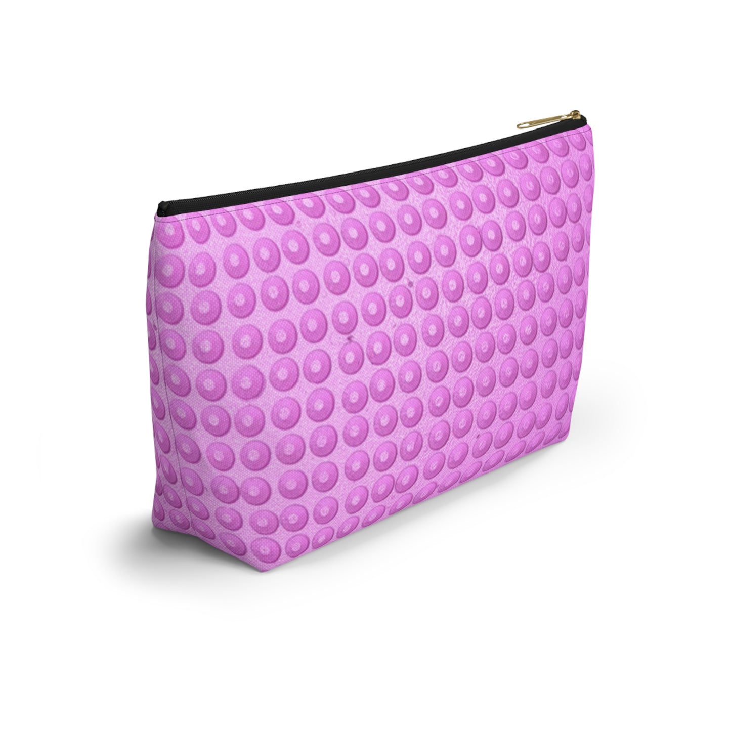 "pink studs" airbrush makeup pouch