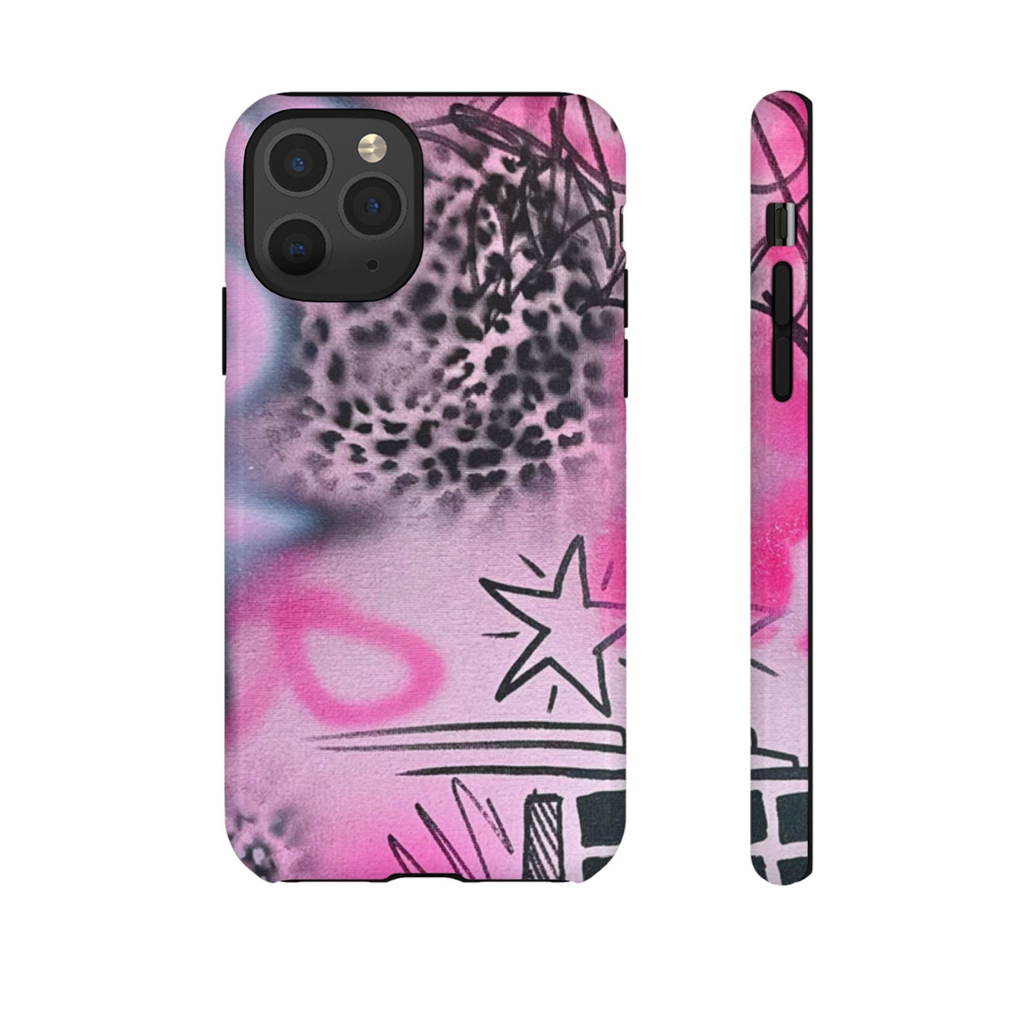 "onyx cheetah" airbrush iPhone case