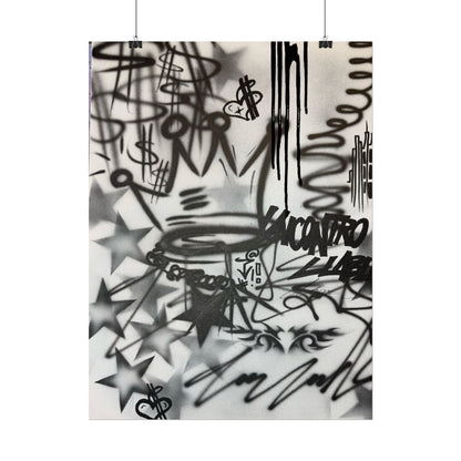 "uncontrollable lust" airbrush rolled print