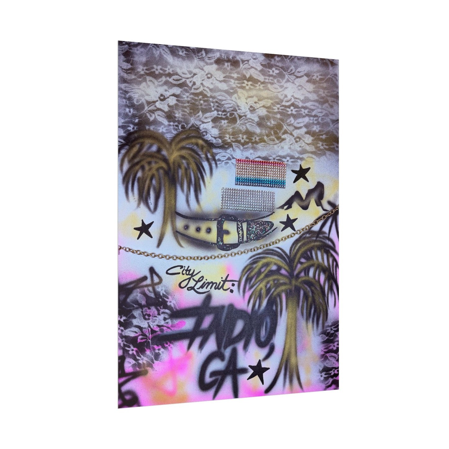 "indio, ca" airbrush rolled print