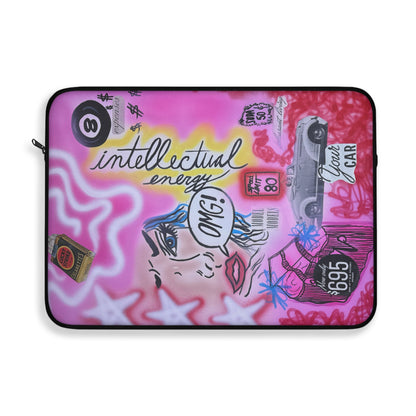 "intellectual energy" airbrush laptop sleeve