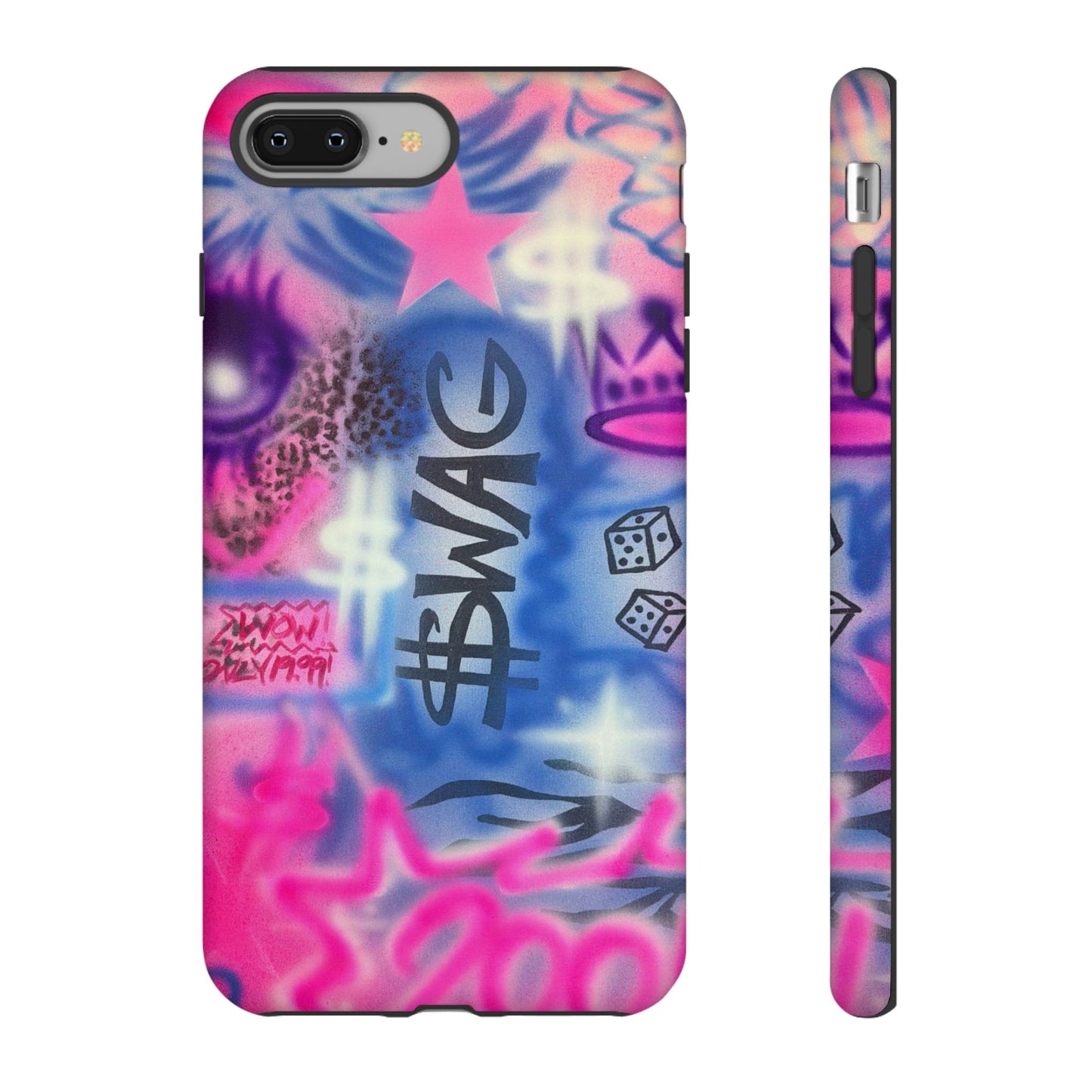 "$wag" airbrush iPhone case