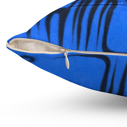 "infamous indigo" airbrush pillow
