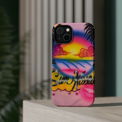 MagSafe "sunkissed" airbrush iPhone case