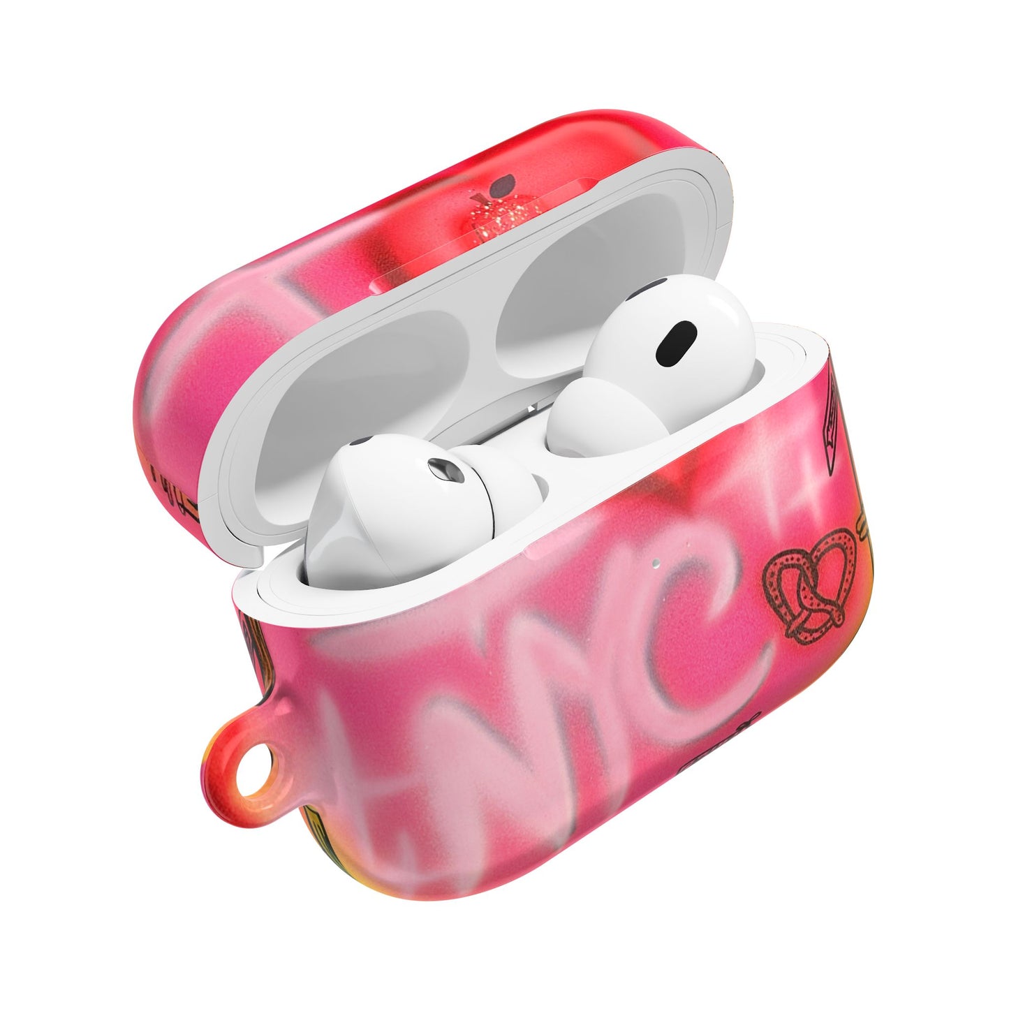 "in the city" airbrush airpod cases