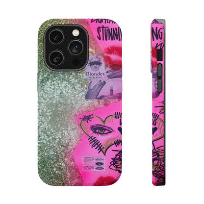 MagSafe "glitter gloss" airbrush iPhone case