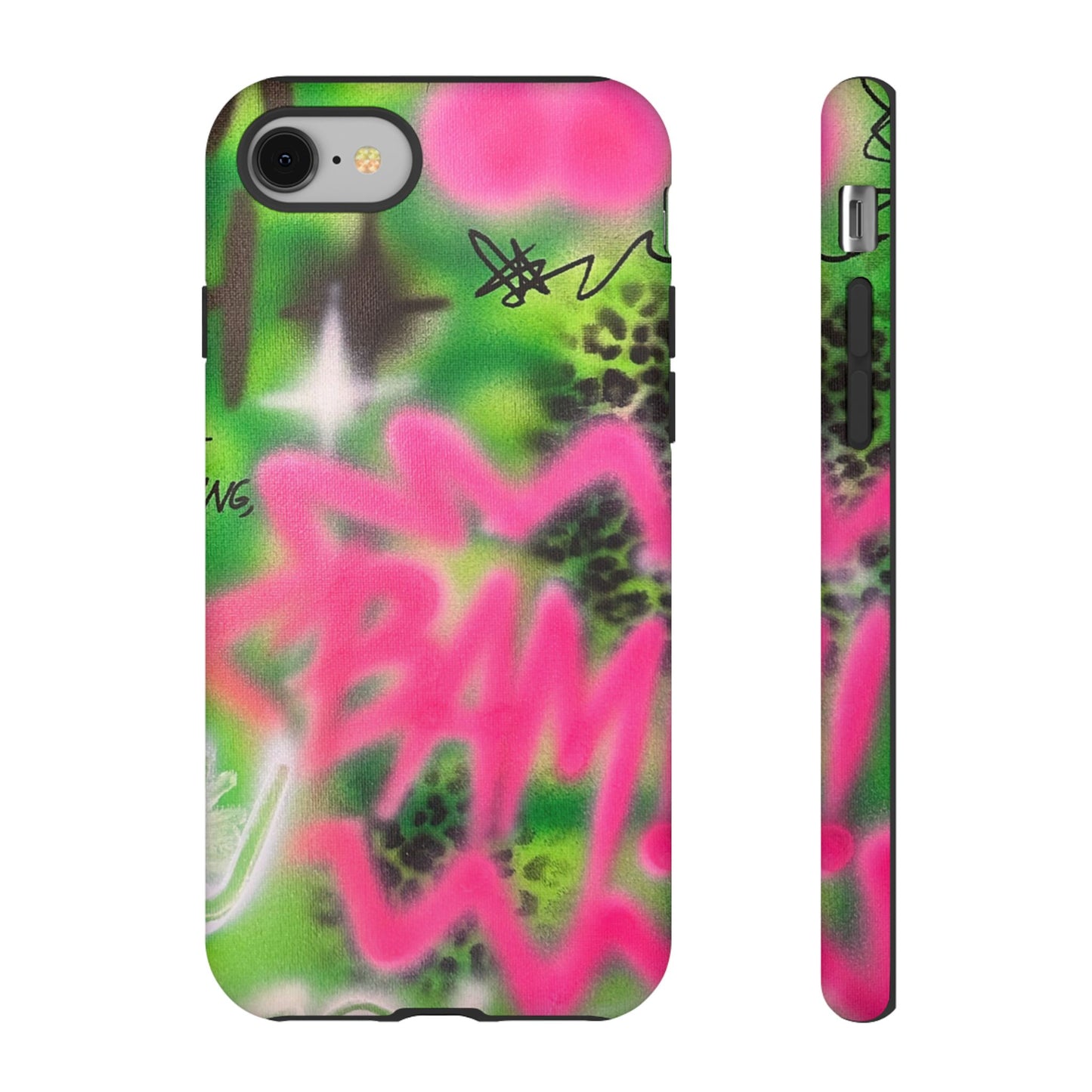 "BAM! pt. 2" airbrush iPhone case