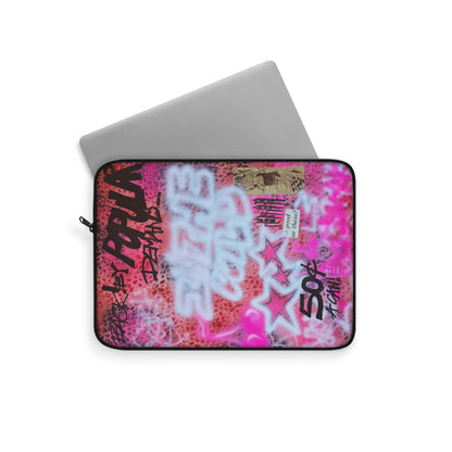 "in the wild" airbrush laptop sleeve