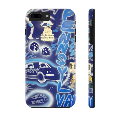 "state college, pa" airbrush iPhone case