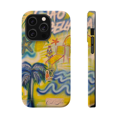 MagSafe "ciao bella" airbrush iPhone case