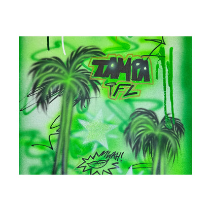 "tampa, fl" airbrush horizontal print