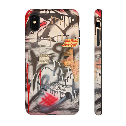 "real love" airbrush iPhone case