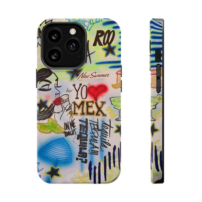 MagSafe "salted lime" airbrush iPhone case