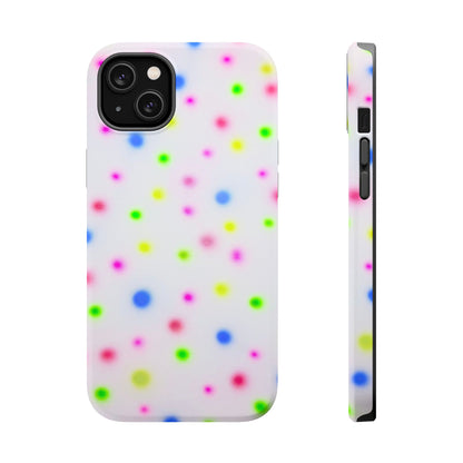 MagSafe "birthday cake polka dot" airbrush iPhone case