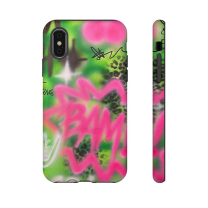 "BAM! pt. 2" airbrush iPhone case