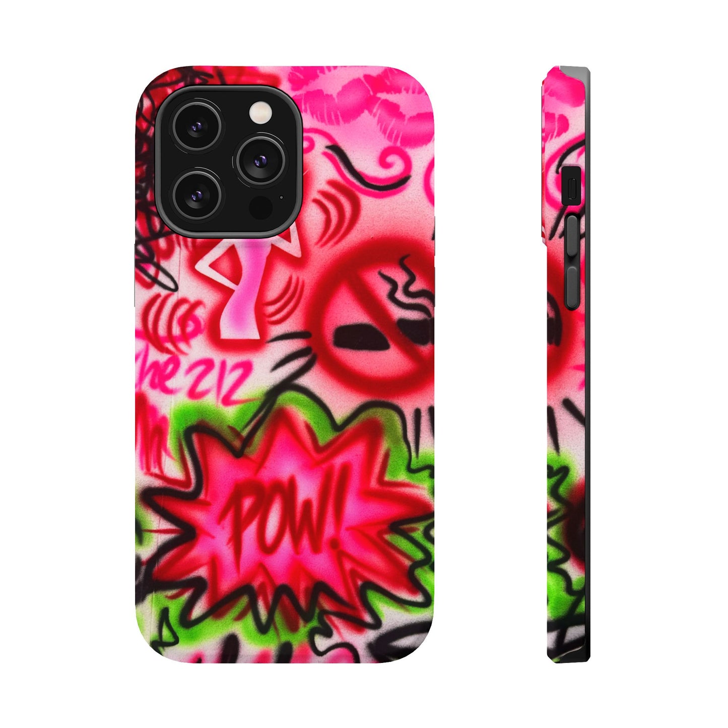MagSafe "in the 212" airbrush iPhone case