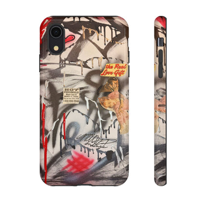 "real love" airbrush iPhone case