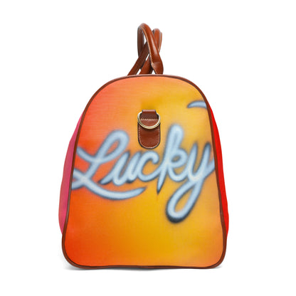 "lucky" airbrush waterproof travel bag