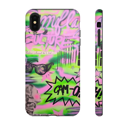 "green camo" airbrush iPhone case