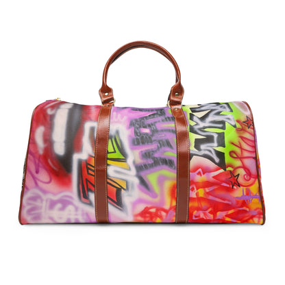 "wynwood gold" airbrush waterproof travel bag