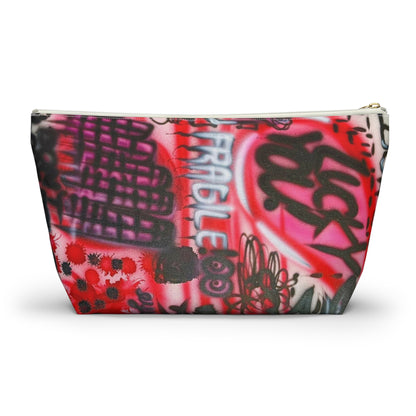 "lucky you!" airbrush makeup pouch