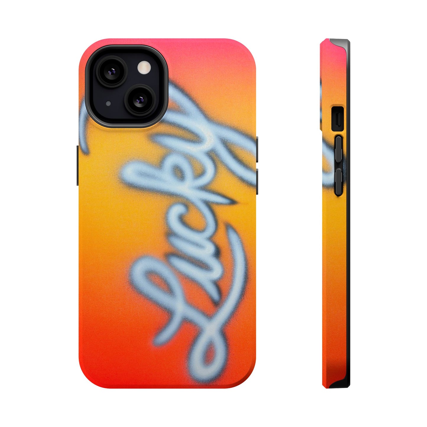 MagSafe "lucky" airbrush iPhone case