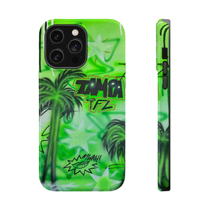MagSafe "tampa, fl" airbrush iPhone case