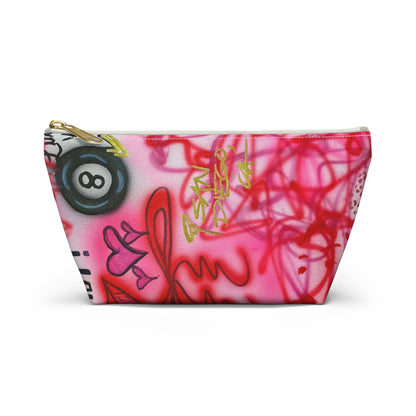 "IT girl" airbrush makeup pouch