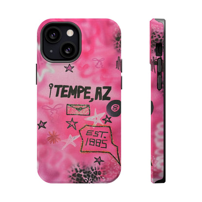 MagSafe "arizona state university pt. 2" airbrush iPhone case