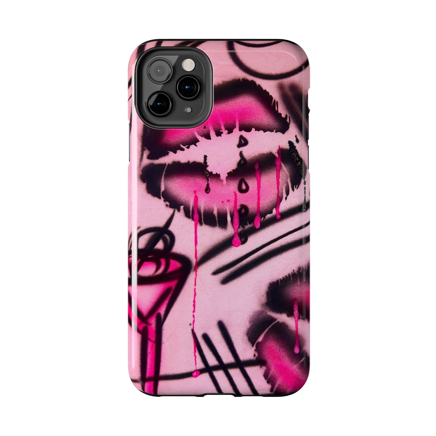"glossy pout" airbrush iPhone case