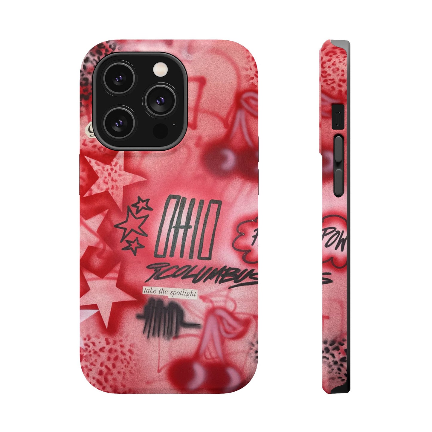 MagSafe "columbus, ohio" airbrush iPhone case