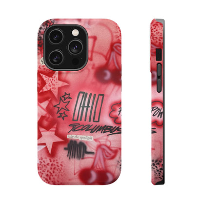 MagSafe "columbus, ohio" airbrush iPhone case