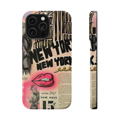 MagSafe "new york, new york" airbrush iPhone case