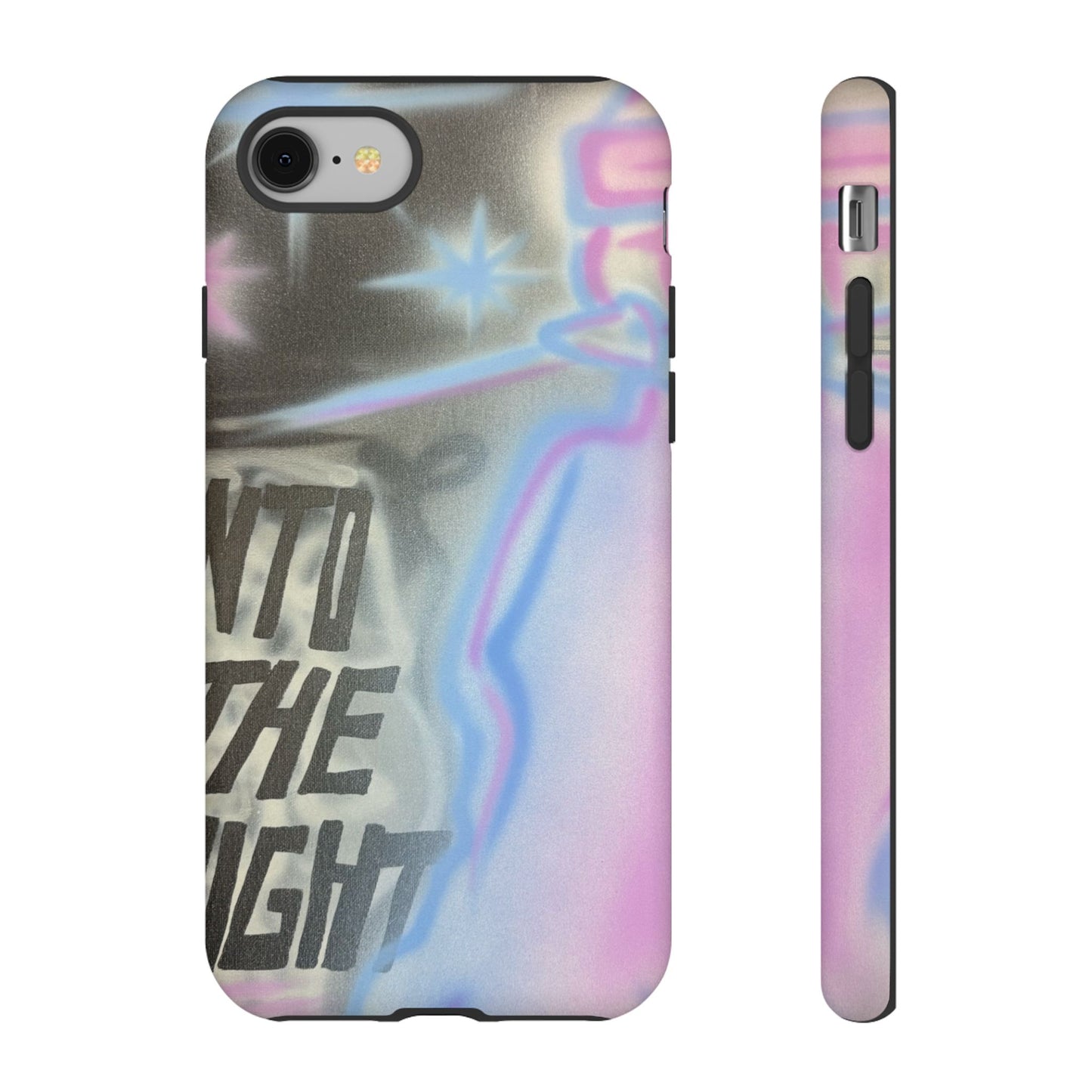 "into the night pt. 2" airbrush iPhone case