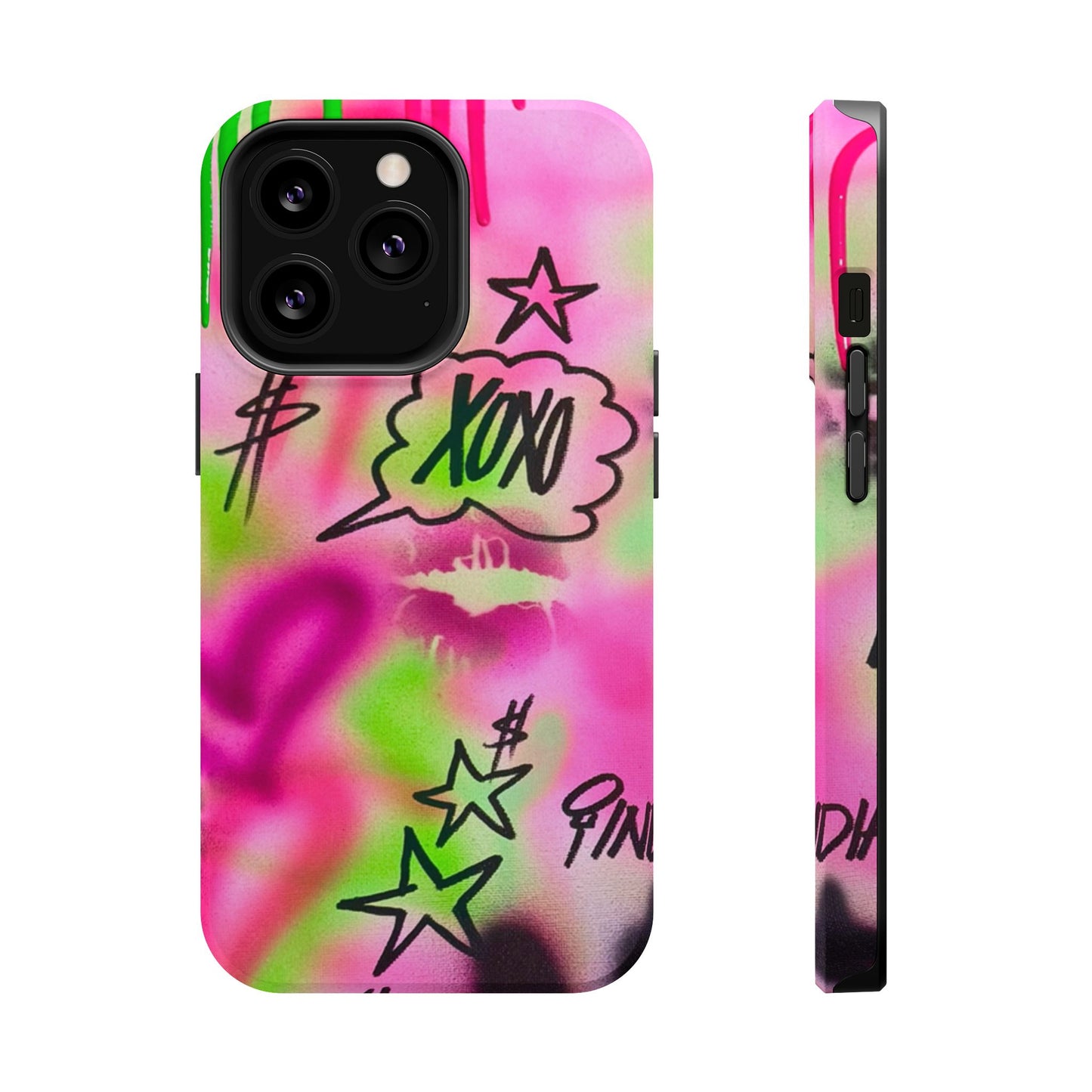 MagSafe "xoxo" airbrush iPhone case