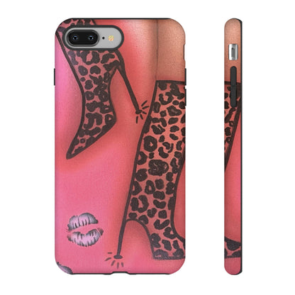 "cheetah boots" airbrush iPhone case