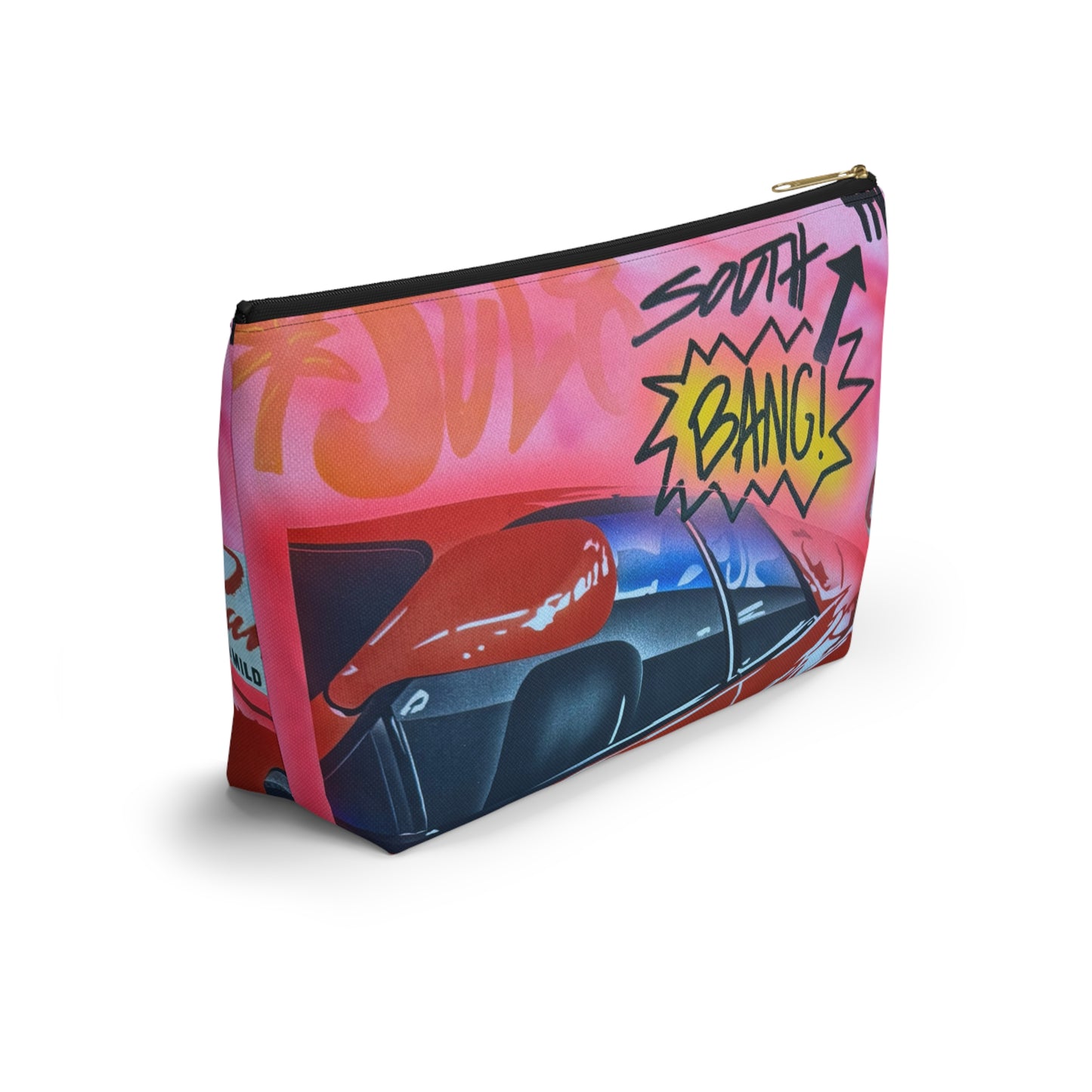 "miami momentos" airbrush makeup pouch