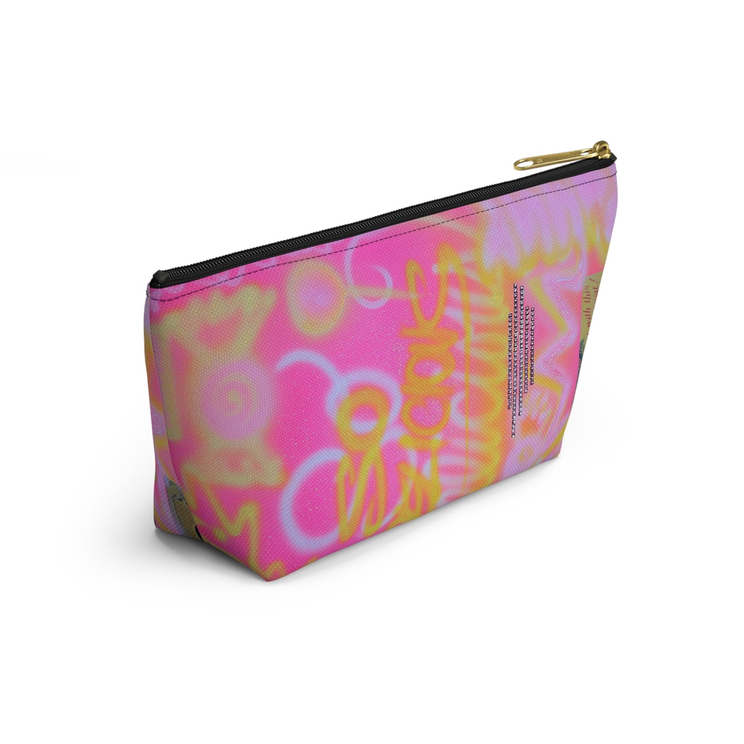 "so delicious" airbrush makeup pouch