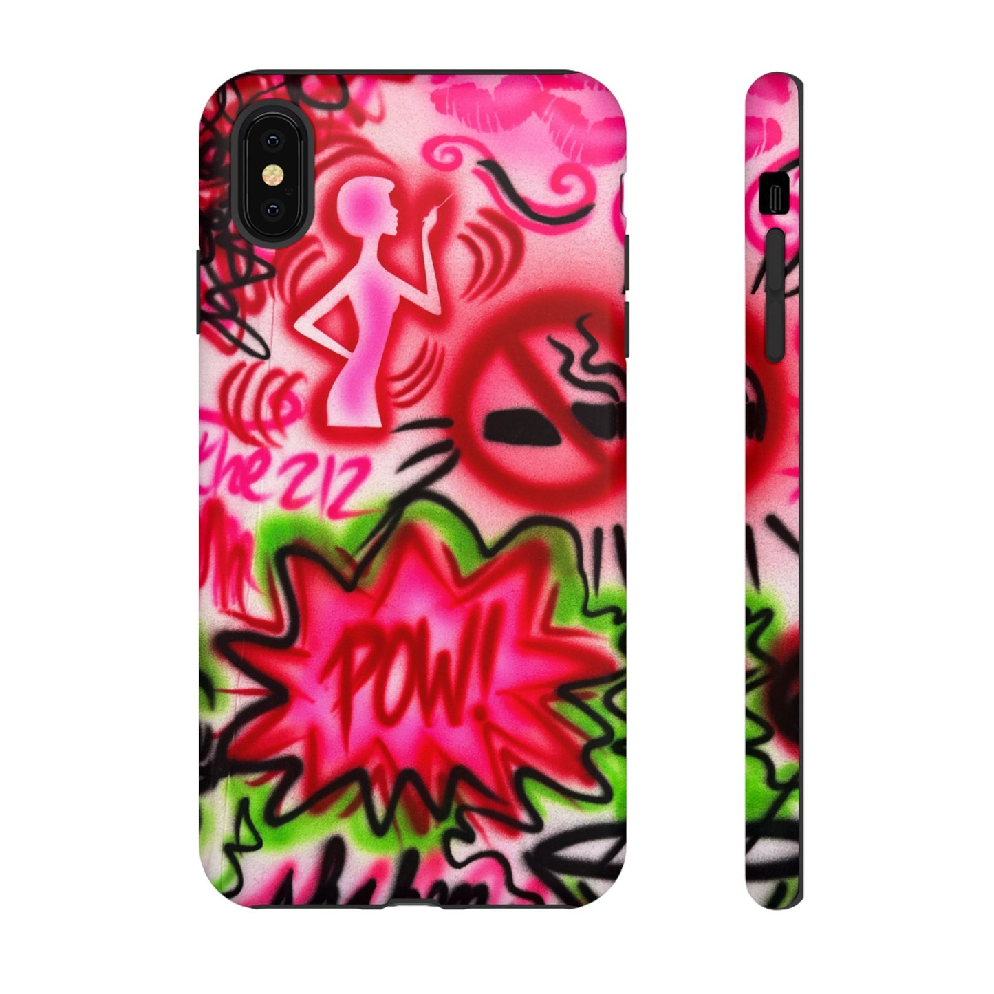 "in the 212" airbrush iPhone case