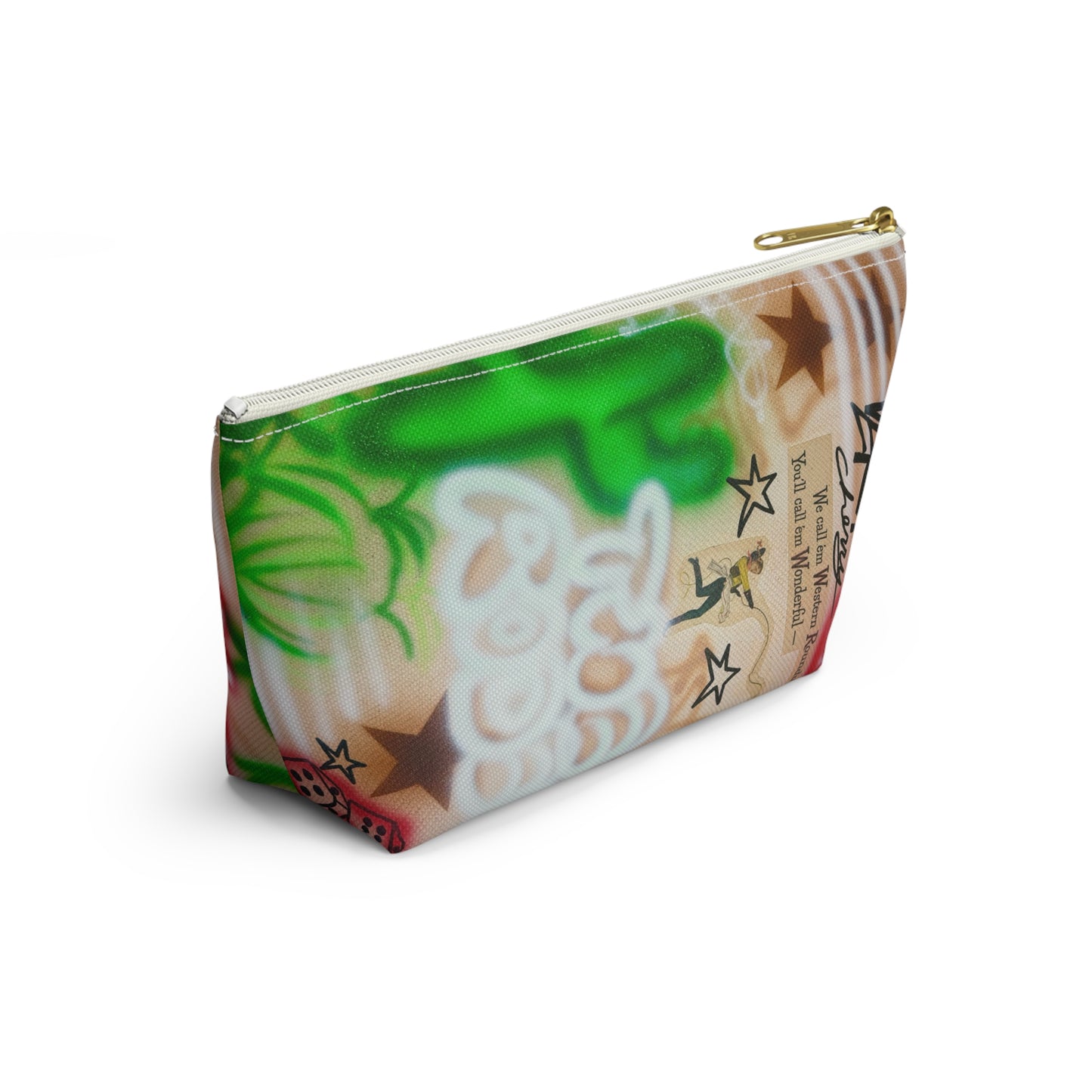 "the rodeo" airbrush makeup pouch