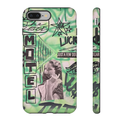 "lust over luck" airbrush iPhone case