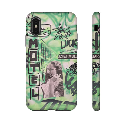 "lust over luck" airbrush iPhone case